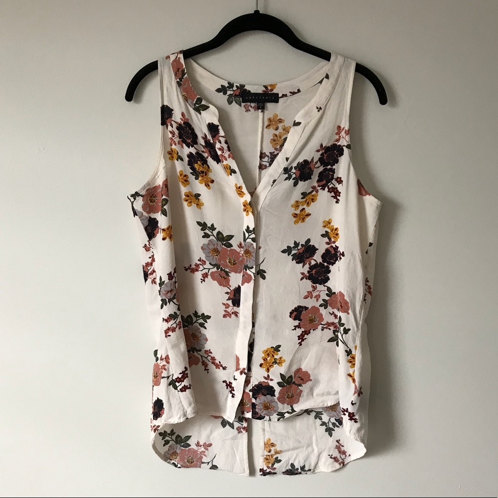 Sanctuary floral tank top